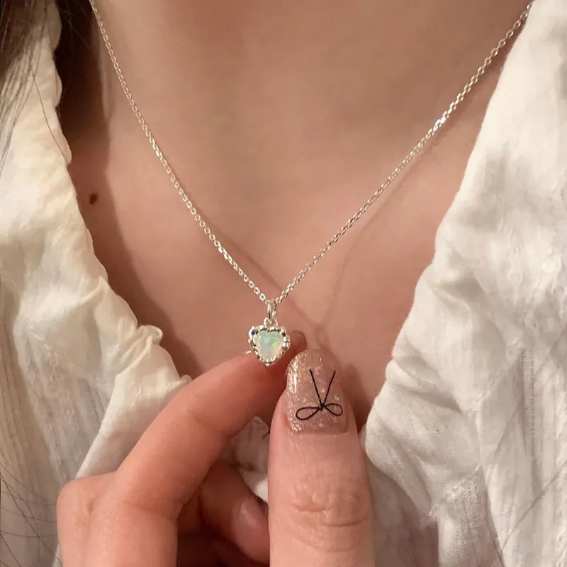 Pure Heart Sterling Necklace