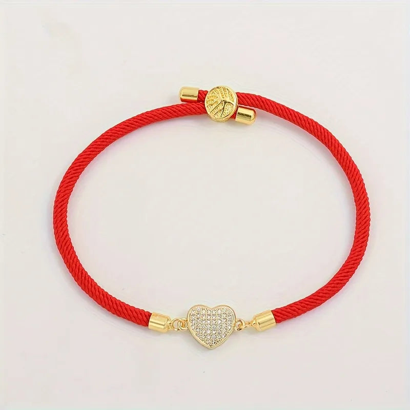 Lustra Heart Zirconia Bracelet