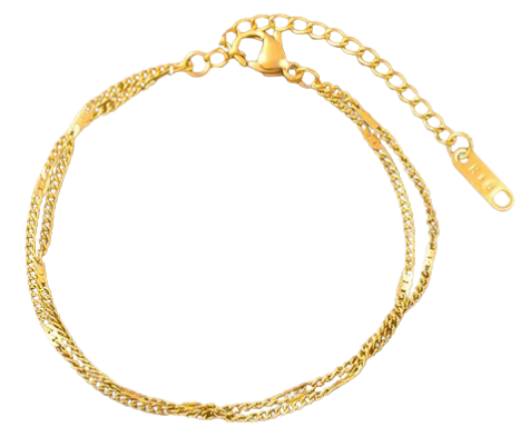 Grain Steel Bracelet