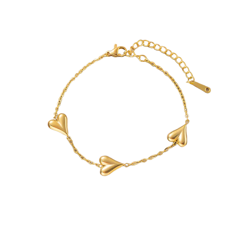 StreetLuxe Heart Bracelet