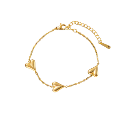 StreetLuxe Heart Bracelet