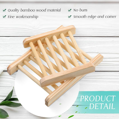 EcoSoothe Bamboo Soap Dish