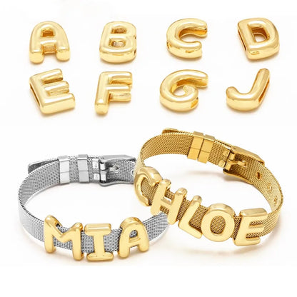 Golden Initials Bracelet