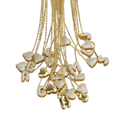 LustraLetter Bubble Pendant