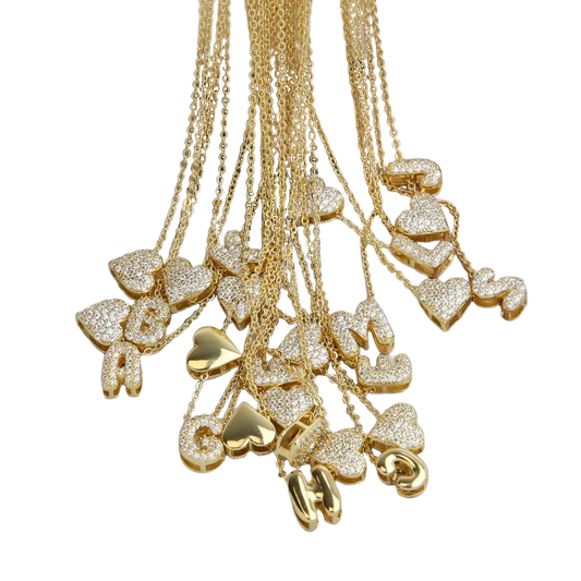 LustraLetter Bubble Pendant