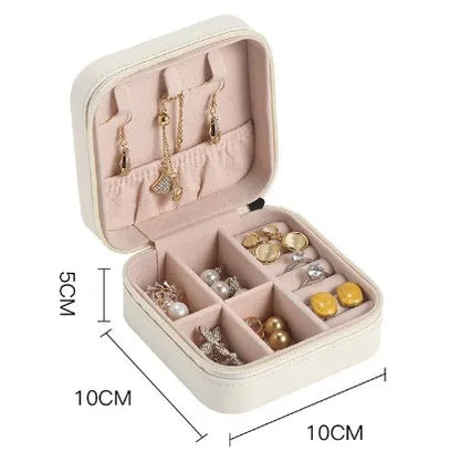 LuxeGlow Jewelry Case