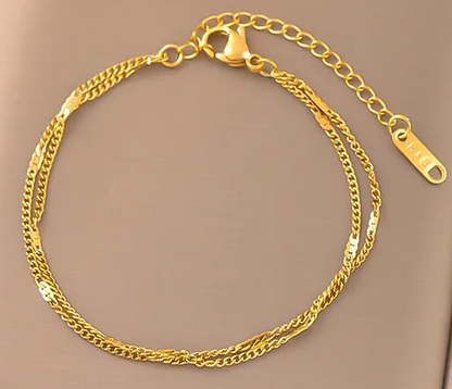 Grain Steel Bracelet