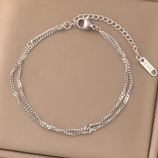 Grain Steel Bracelet