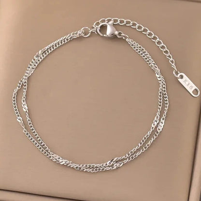 Grain Steel Bracelet