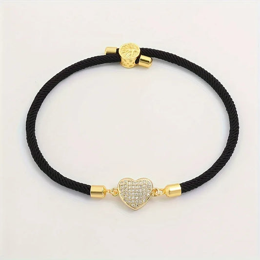 Lustra Heart Zirconia Bracelet