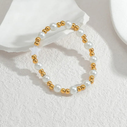 Golden Muse Pearl Bracelet