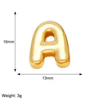 Golden Initials Charms