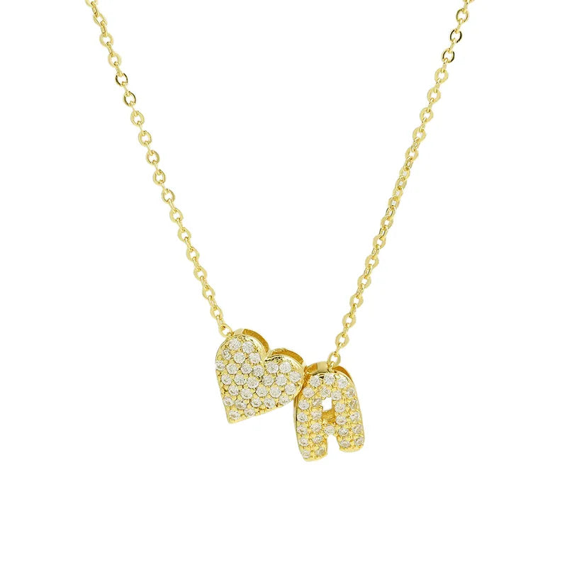 LustraLetter Bubble Pendant