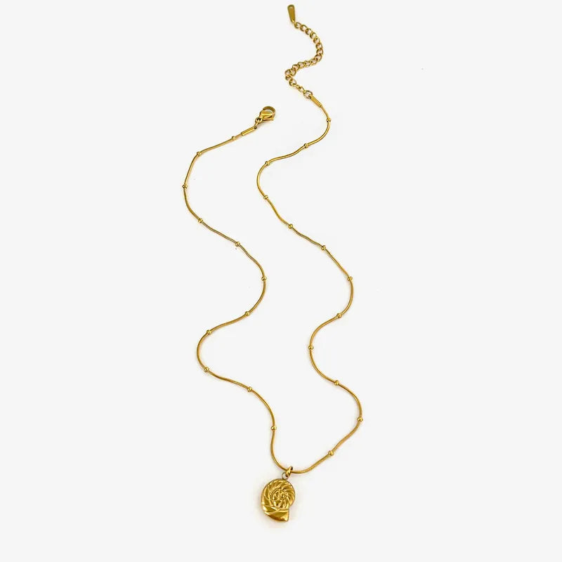 Ocean Whispers Pendant Necklace