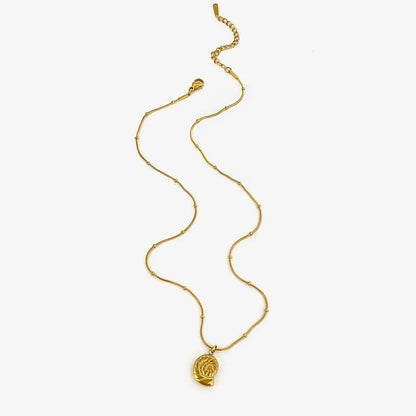 Ocean Whispers Pendant Necklace