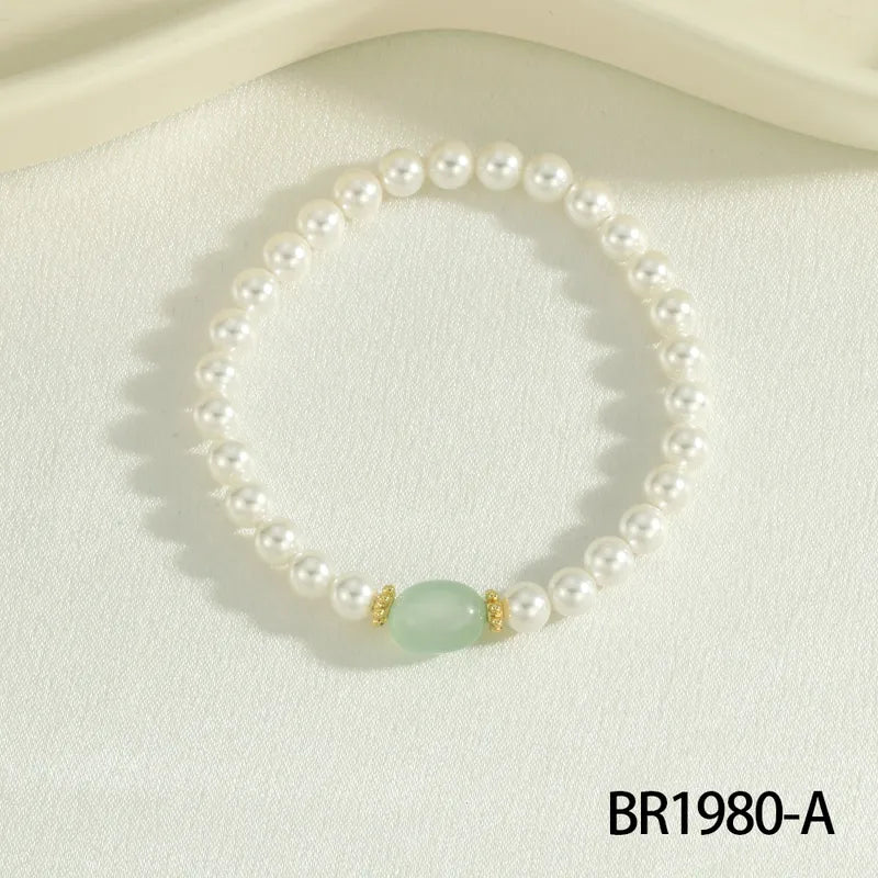 Gem Glow Beaded Bracelet