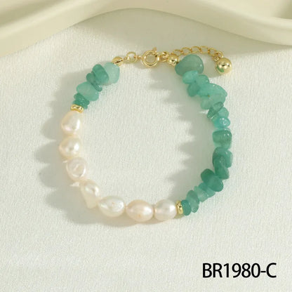 Gem Glow Beaded Bracelet