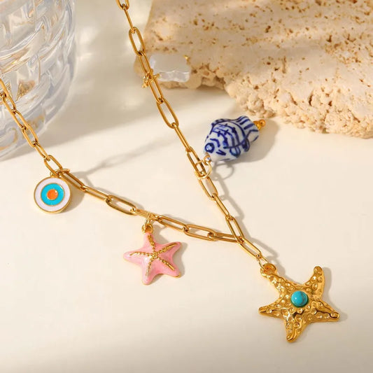 Island Dreams Charm Necklace