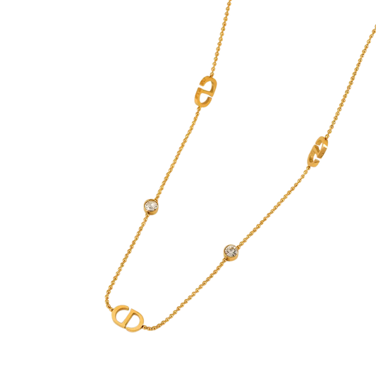 Golden Axis Necklace