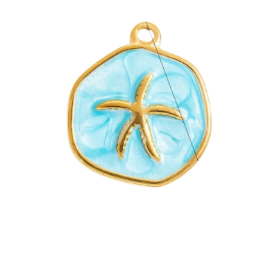 Tideborn Starfish and Seahorse Pendants