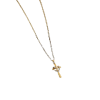 Lustre Cross Pendant Necklace